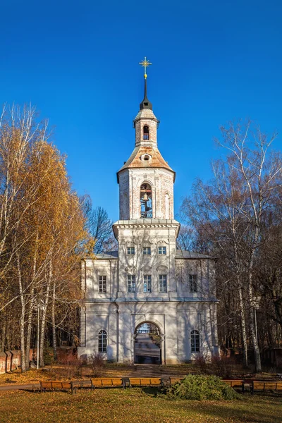 Torre de entrada. Palácio-Museu do Bobrinsky conta, o fim do 18o século. Bogoroditsk. Região de Tula. Rússia — Fotografia de Stock