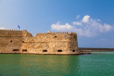 Koules Venedik Kalesi. Kandiye. Crete. Yunanistan