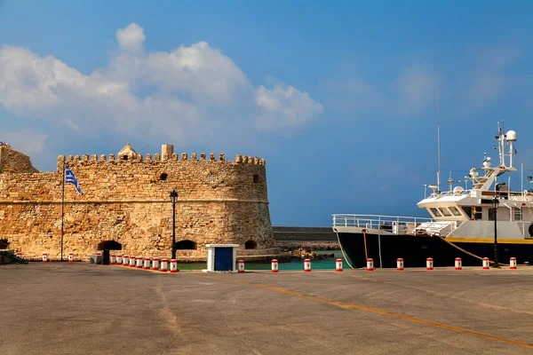 Weneckiej twierdzy Koules. Heraklion. Crete. Grecja — Zdjęcie stockowe