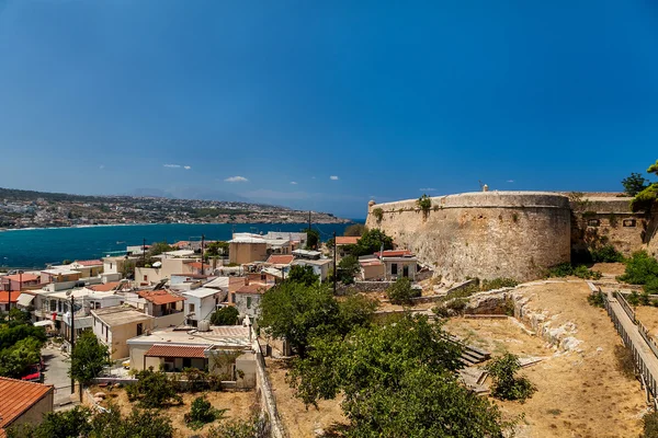 Венеціанської фортеці Fortezza і види Ретімно. Greece.Crete — стокове фото