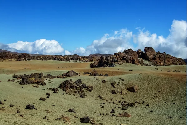 Teide Nemzeti Park. Tenerife. Kanári-szigetek. Spanyolország — Stock Fotó