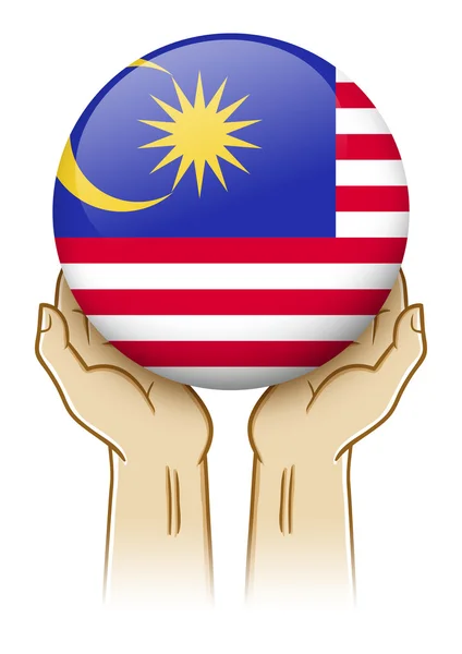マレーシアの図のために祈る — ストック写真