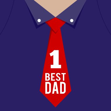 En iyi baba dünya gömlek, babalar günü selamlar