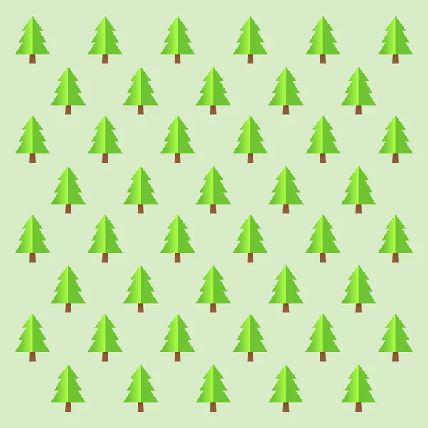 Enkla Pine Tree bakgrund — Stock vektor