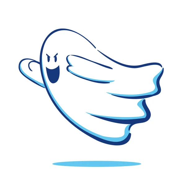 Fantasma volador — Vector de stock