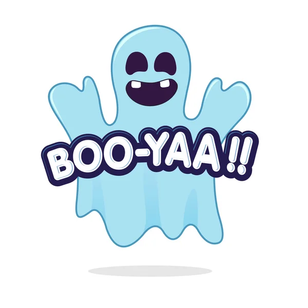 Scary Ghost — Stock Vector