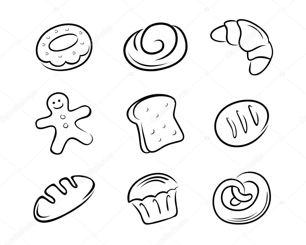 Various type of bread