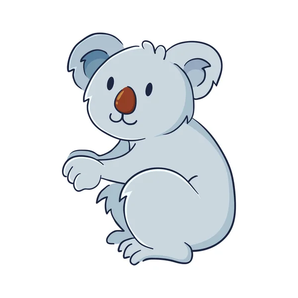 Koala Bear Illustration — Stock Vector