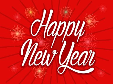 Mutlu yeni yıl yangın işleri ile