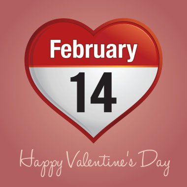 Mutlu Sevgililer günü takvimi