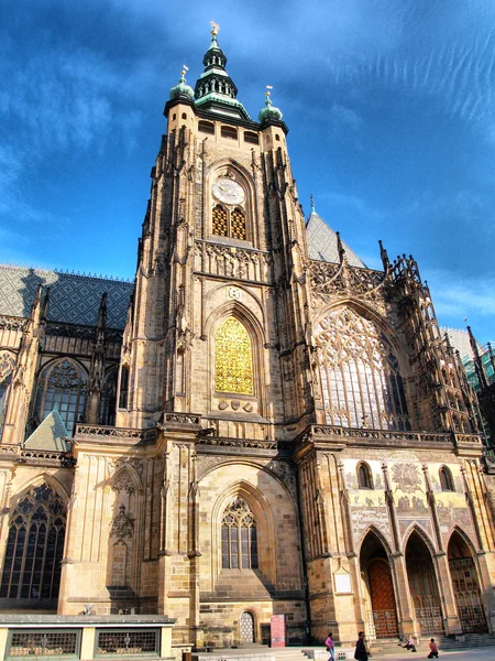 Praga, la catedral — Foto de Stock