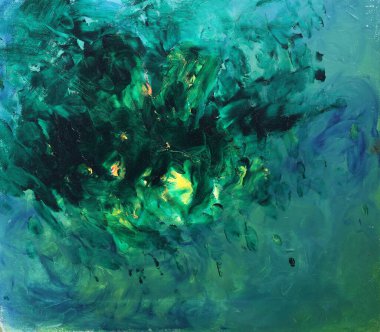 Orman. Modern sanat. Soyut