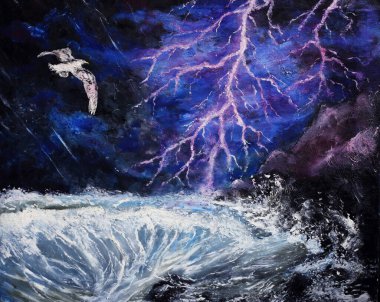 Fırtınalı fırtına ve fırtına