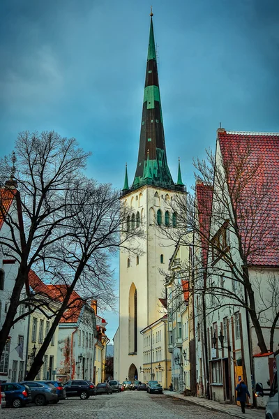 Náměstí v Tallinnu — Stock fotografie