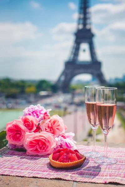 Menara Eiffel di Paris — Stok Foto