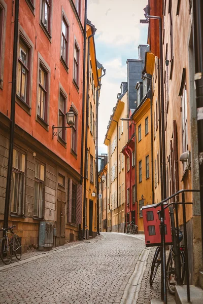 Caminhe pela cidade de Estocolmo — Fotografia de Stock