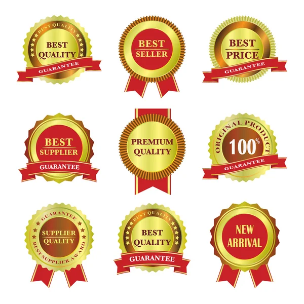 Altın etiket ve şerit