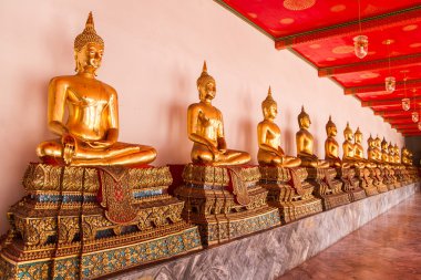 wat pho Tayland altın buddha