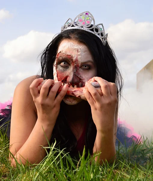 Attacco zombie — Foto Stock