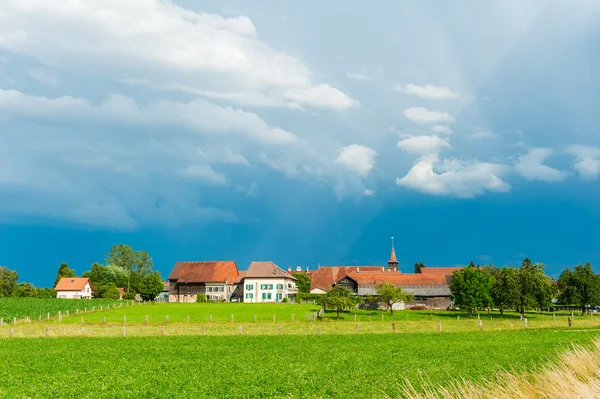 Paesaggio di un bellissimo borgo antico — Foto Stock