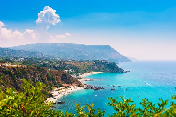 Capo Vaticano, Calabria, İtalya. Grotticelle beach.