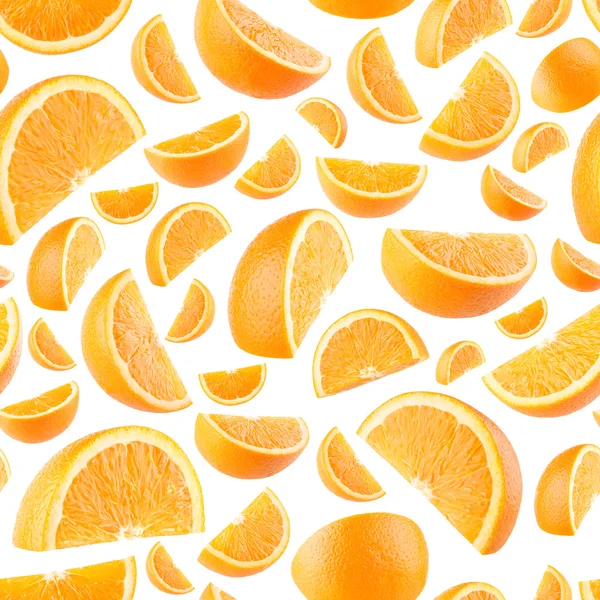 Background with orange slices — Stock Photo, Image