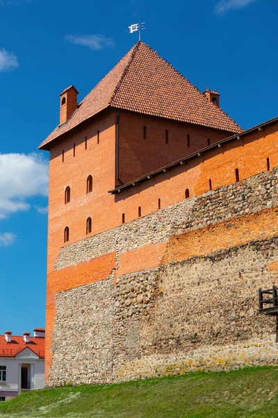 Mittelalterliche Burg Lida Weißrussland — Stockfoto