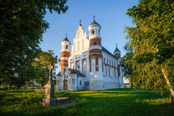 Ancient Fortress Church Muravanka Belarus — Stock Photo, Image