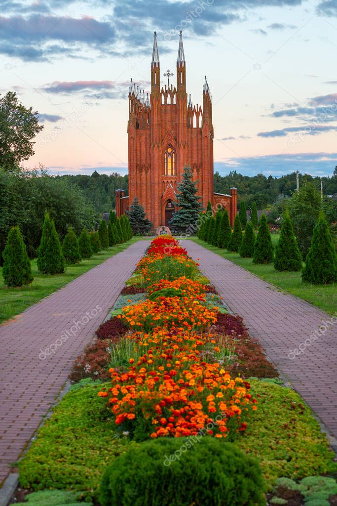 Old church in Sarya, Belarus