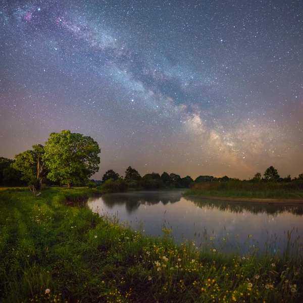 Yıldızlı gece — Stok fotoğraf