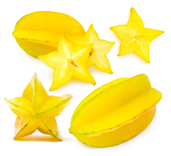 Set of carambola — Stock Photo, Image