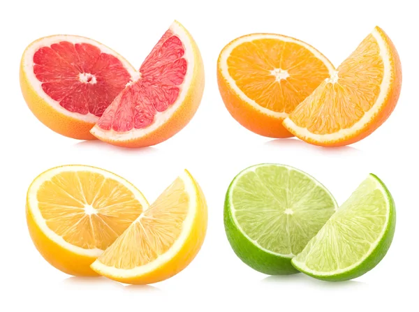 Barevné citrusových — Stock fotografie