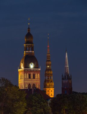 Riga'da eski kiliseleri