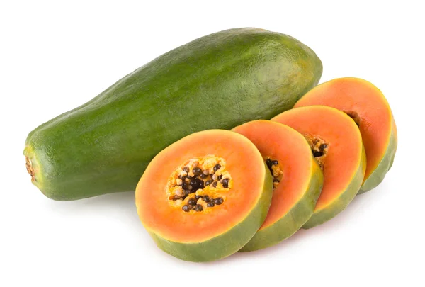 Ripe papaya fruit — Stock Photo, Image