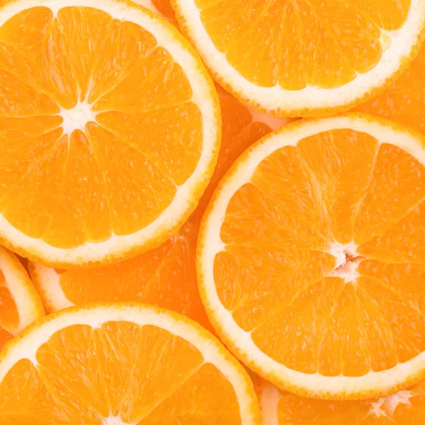 Fondo de rodajas de naranja — Foto de Stock