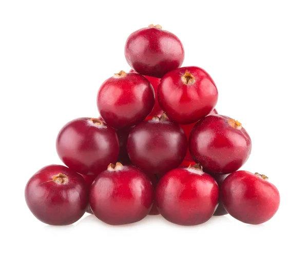 Cranberry pyramid — Stock Photo, Image