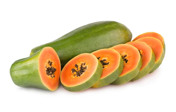 Reife frische Papaya — Stockfoto