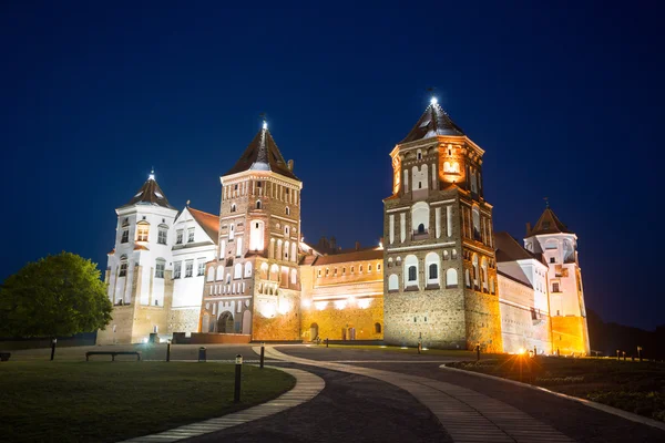 Château médiéval à Mir — Photo