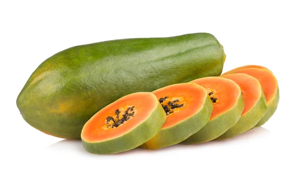 Érett papaya gyümölcs — Stock Fotó