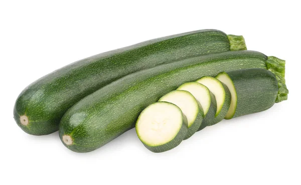 Fresh sliced zucchini — Stock Photo, Image