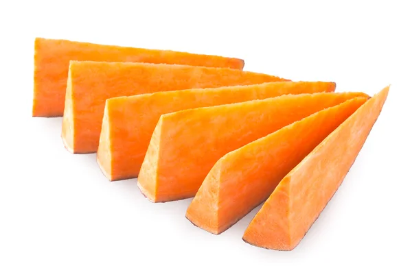 Sweet potato slices — Stock Photo, Image