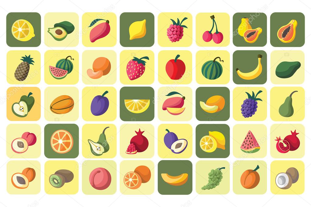 Fruits Stock Vector by ©Wasserjungfer2 71412487