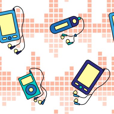 Kesintisiz müzik oyuncu desen