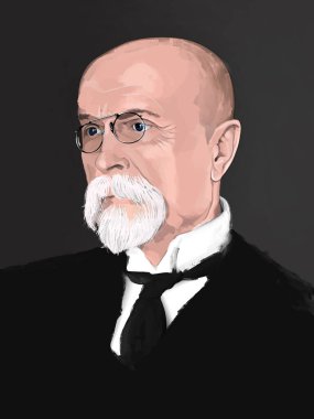 Tomas Garrigue Masaryk 1850-1937, 1918-1935 yılları arasında Çekoslovakya 'nın kurucusu ve ilk başkanı.