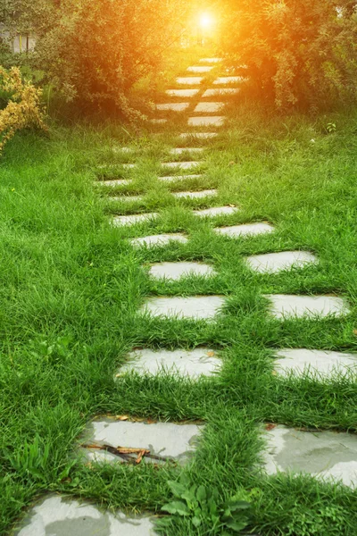 Stone walkway — Stock Photo, Image