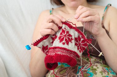 Kadın craftwork örgü 