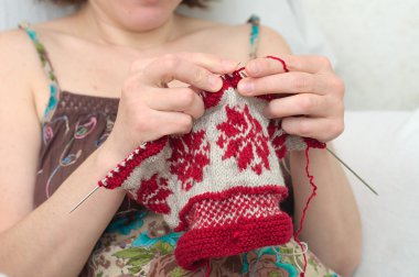 kar tanesi desen örgü