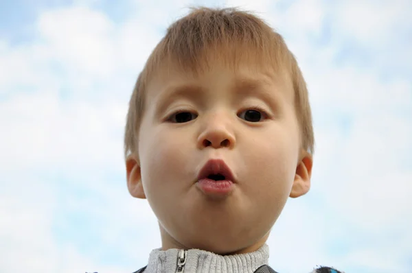 Surprised boy — ストック写真