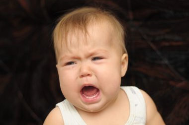 duygusal olarak Ağlayan bebek