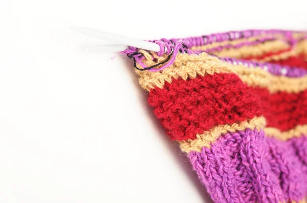 Needle knitting — Stock Photo, Image